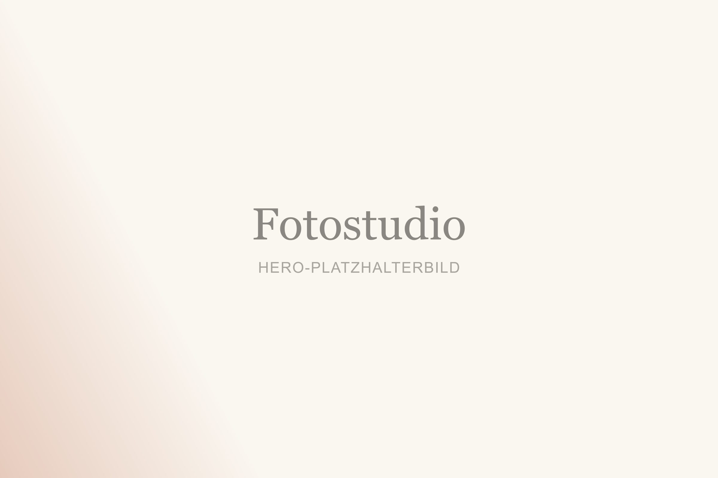 Porträtaufnahme im Fotostudio von Madeleine Schlegel